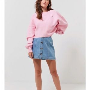 Pink champion sweatshirt